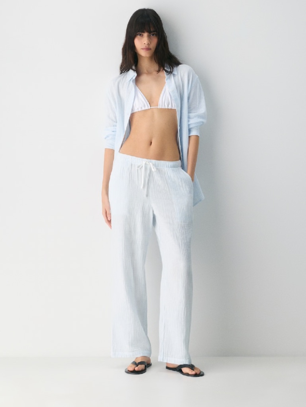 Aritzia Little Moon Cotton Sail Pant NWT